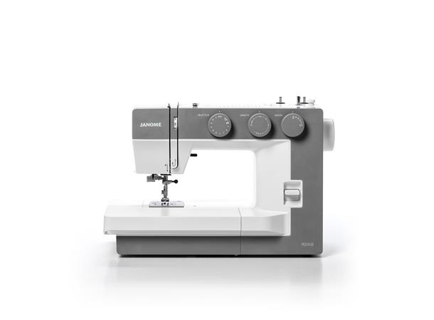 Janome 1522 Lysgrå Mekanisk symaskin, stort syrom. 