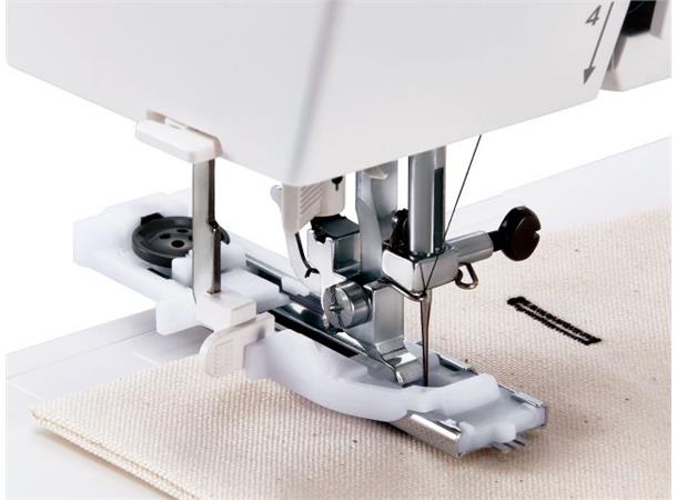 Janome 1522 Lysgrå Mekanisk symaskin, stort syrom. 