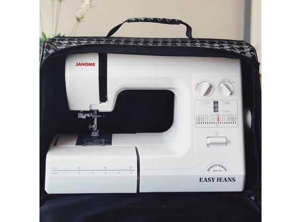 Janome symaskin-bag  svart/grå str. 23cmx31cmx42cm (8088570089 