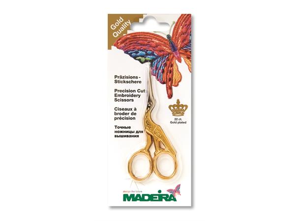 Madeira Storksaks, presisjonssaks Belagt med 24 carat gull 