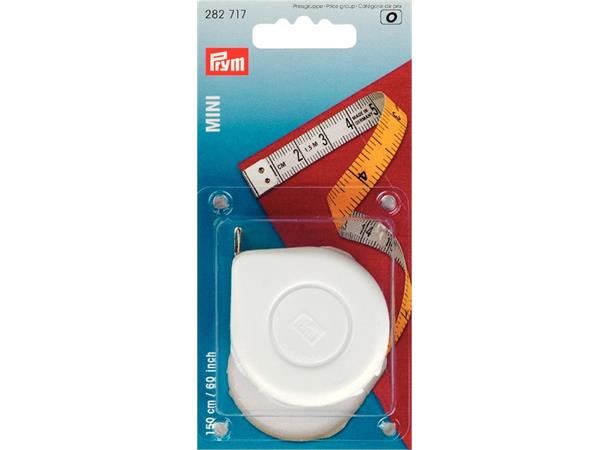 Prym Mini Måleband 150cm/60 Inch  Gu/Kvi Uttrekkbart målband