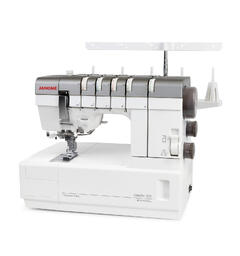 DEMO: Janome CP3000P Coverstitc Maskina er som ny, Full garanti.