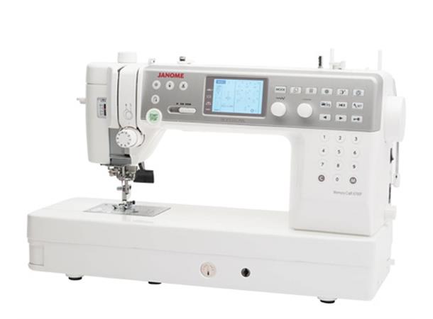 DEMO: Janome Memory Craft Horizon 6700P Full garanti. Som ny. 