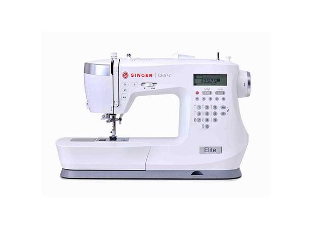 DEMO: Singer Elite CE677 Symaskin Som ny, Garanti. 