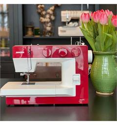 Janome 1522 Raud Mekanisk symaskin, stort syrom.