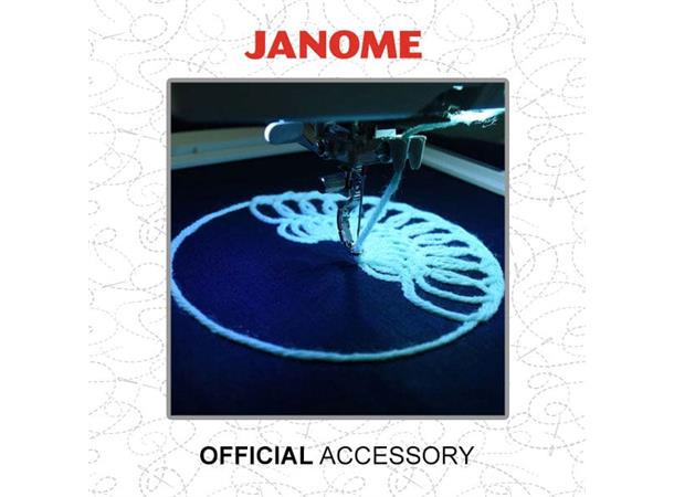 Janome Embroidery Couching Foot unit PasserJanome  Memory Craft 15000 V2.10