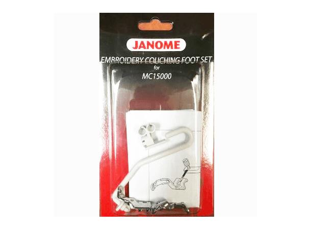 Janome Embroidery Couching Foot unit PasserJanome  Memory Craft 15000 V2.10 