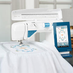 Husqvarna Sapphire 85 Broderi-/Sy Leverast med  broderimodul