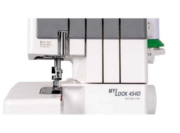 DEMO:: Janome Mylock 454D Som ny overlock, full garanti! 