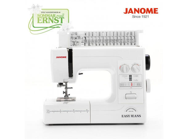 KAMPANJE: Janome Easy Jeans 1800 Sterk mekanisk symaskin. 