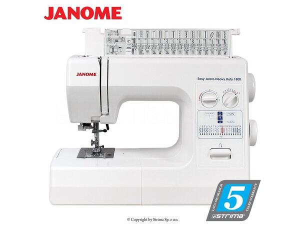 KAMPANJE: Janome Easy Jeans 1800 Sterk mekanisk symaskin. 