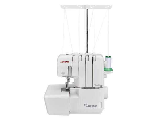 KAMPANJE: Janome ML554D Overlock GRATIS MED 3 STK. EKSTRA TRYKKFØTTER! 