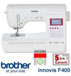 Kampanje: Brother Innov-is F400 Kraftig elektronisk symasskin.