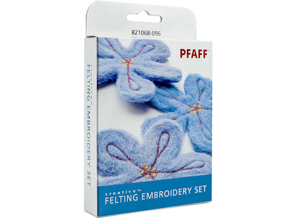 Pfaff Creative Felting Embroidery set Passer til Pfaff Gr. J - L 