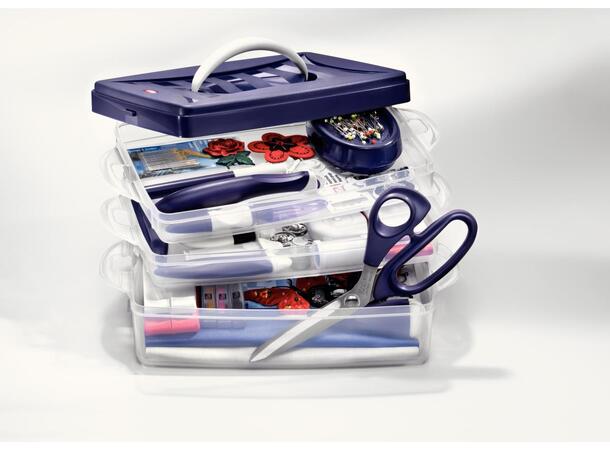 Prym Clickboks Startsett 2stk.1-liter + 1stk. 2-liter + 1stk.lokk 