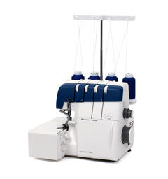 DEMO: Husqvarna AMBER AIR S400 Overlock Overlock maskin med enkel lufttreding.