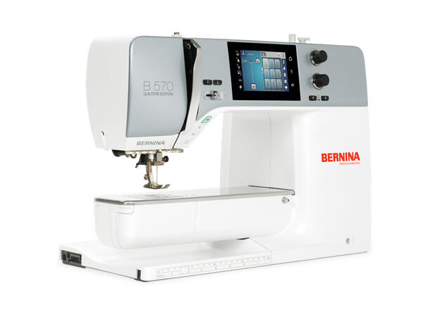 Bernina B570QE VIO Symaskin/Inkl. BSR Medfølger 1/4" fot #97 +  BSR fot 