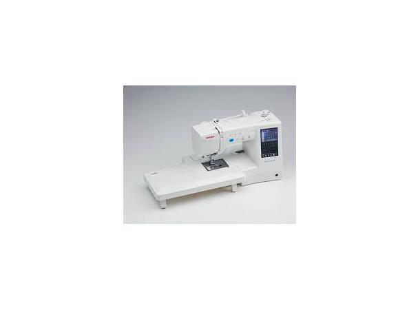 DEMO: Janome MC 1000 Silky White NYHEIT: Sy- og broderimaskin!!! 