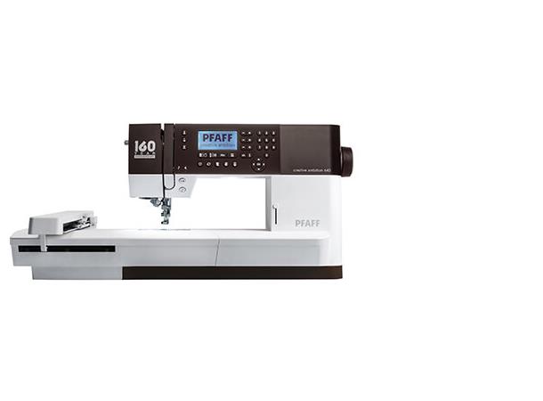 Pfaff Ambition 640 Sy-/Broderimaskin Leverast med broderimodul + Bonuspakke