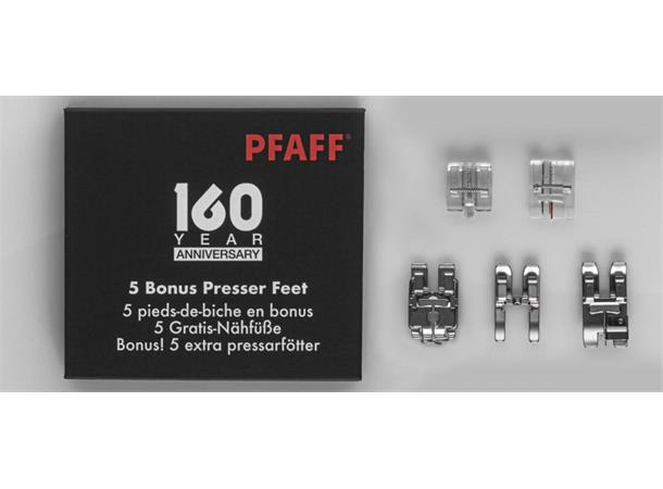 Pfaff Ambition 640 Sy-/Broderimaskin Leverast med broderimodul + Bonuspakke
