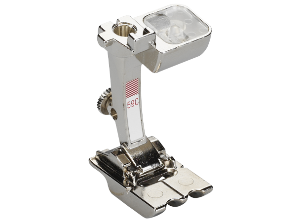 Trykkfot Bernina 59C Paspoalfot dobbel Passer til Bernina D2,Ea3-4, Eb3-4,Ec3,F 