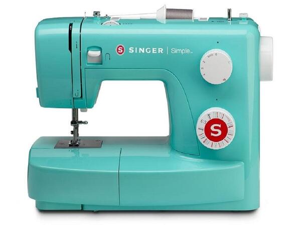 DEMO: Singer Simple 3223 Grønn Mekanisk symaskin, Som ny 