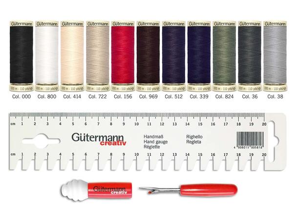 Gütermann Creativ Startkit/Sprettekniv Gütermann No100 Sew-all Thread 11pk.++ 
