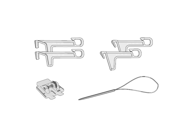 Husqvarna Yarn Embellishment Foot Set Passer til Husqvarna Gr. 7-8-9 