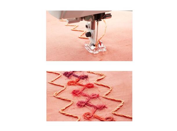 Husqvarna Yarn Embellishment Foot Set Passer til Husqvarna Gr. 7-8-9 