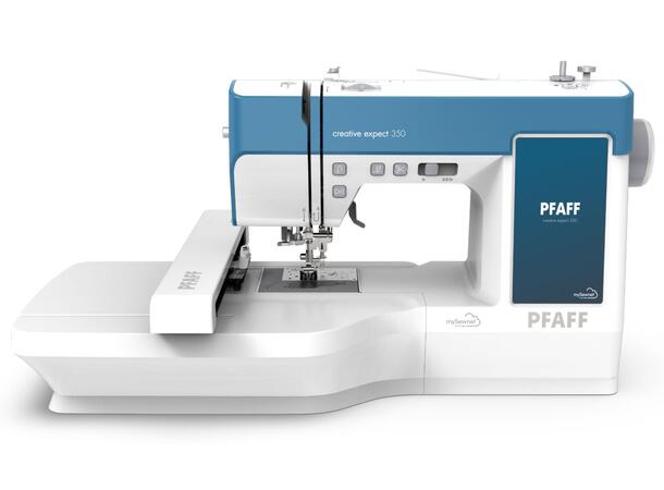 KAMPANJE: Pfaff Creative Expect™ 350 Inkl. 2stk. rammer + koffertsett 