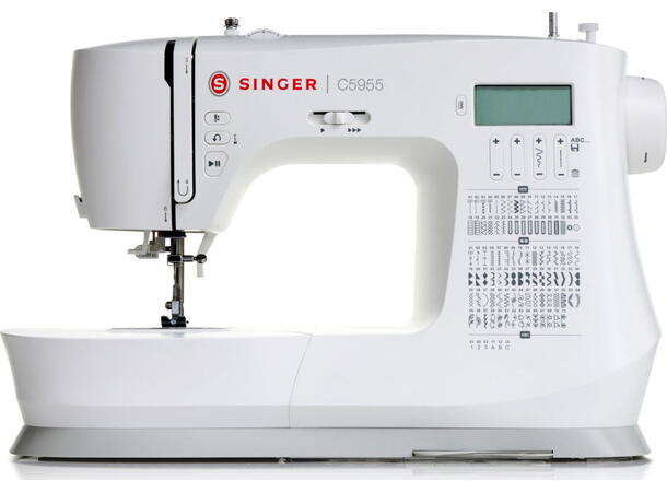 Singer C5955 Symaskin inkl. stort sybret Elektronisk symaskin 