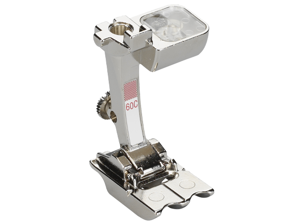 Trykkfot Bernina 60C Paspoalfot dobbel Passer til Bernina D2,Ea3-4, Eb3-4,Ec3,F 