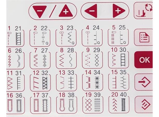 Brother Innov-is 1040SE  Symaskin Kraftig elektronisk symasskin. 