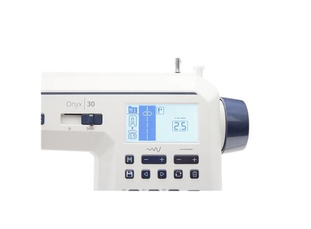 DEMO: Husqvarna Viking Onyx 30 Elekronisk symaskin! SOM NY! 