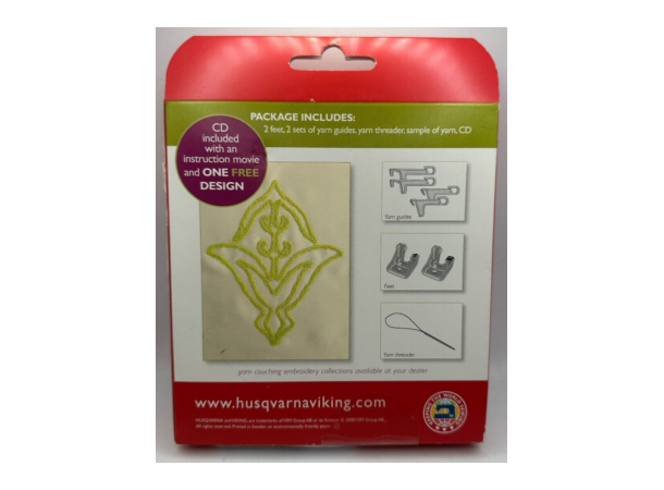 Husqvarna Yarn Couching Feet Set Passer til Husqvarna Gr. 8 (+ div. 7) 