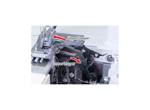 NYHEIT: Baby Lock Aspire Overlock-/Coversaums maskin 