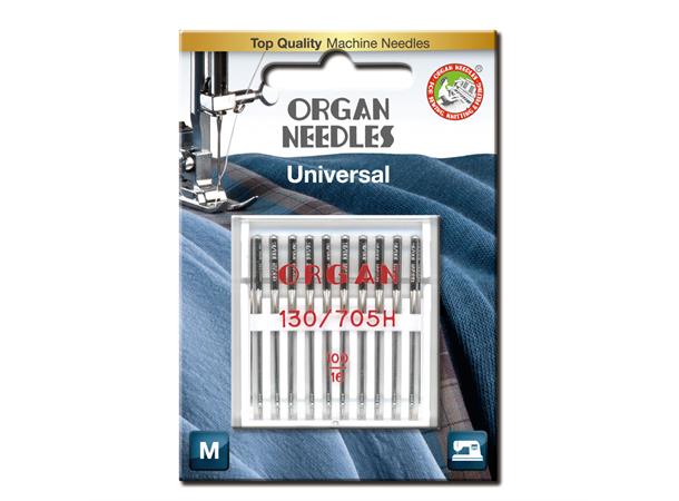 Organ Universal nål #100 10 stk 130/705H  100/16