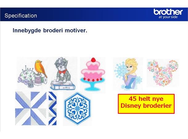 Brother Innov-is M280D Sy-/Broderimaskin Sy og broderimaskin.
