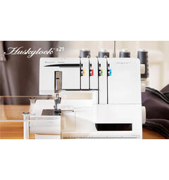 KAMPANJE: Husqvarna s21 Overlock-/Cover Overlock-/Coverlock