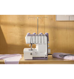 NYHEIT: Husqvarna AMBER AIR S300 Overloc KAMPANJE TIL 1.3.26. LUFT-TREDING!