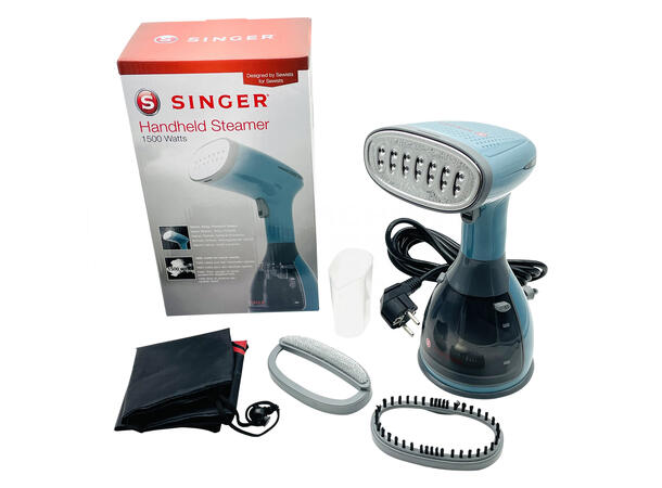 Singer Steamer Håndholt 1500w Flott steamer frå Singer. Ta med på tur. 