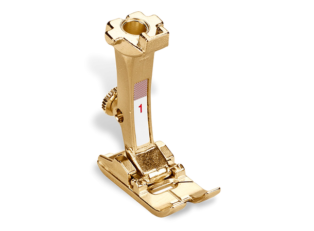 Trykkfot Bernina 1 Gullbelagt 24 Karat + Passer til Bernina B,C,D,Ea2-4,Eb2-4,EcF 