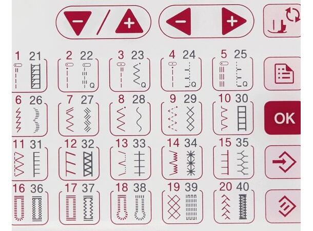 NYHEIT: Brother Innov-is 1045SE Symaskin PRODUKTBILDE/TEKST  ER AV GAMMAL MODELL 