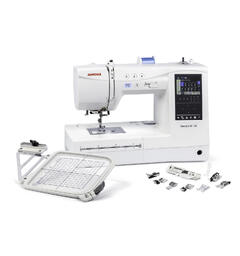 NYHEIT: Janome MC 1000 Silky White NYHEIT: Sy- og broderimaskin!!!