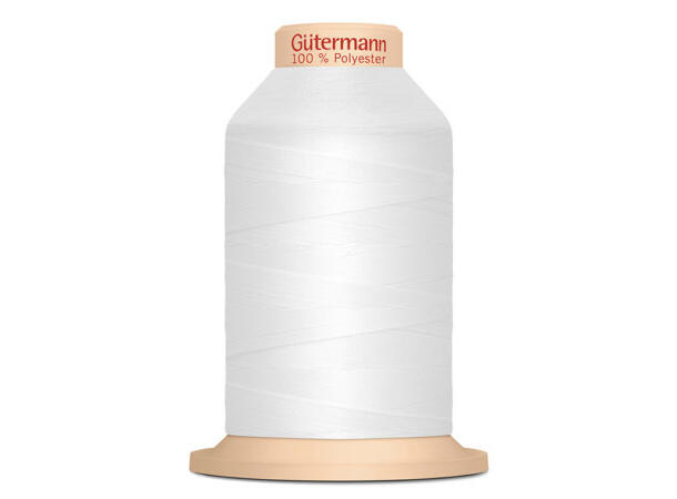 Gütermann Bulky-Lock 80 F800 Kvit Overlocktråd 1000M 