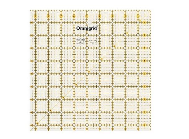 Prym/Onigrid Acryl Q linjal 9,5 x  9,5 Str. 9,5  x 9,5 Inch 