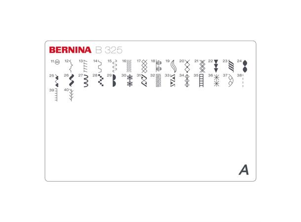 Bernina B325 Symaskin Symasterskapet 2021