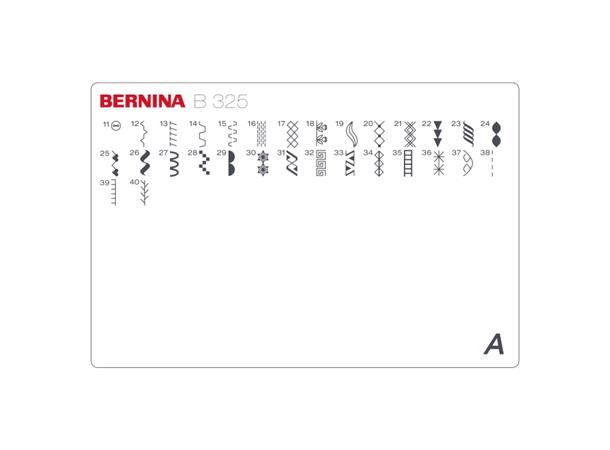 Bernina B325 Symaskin Symasterskapet 2021 