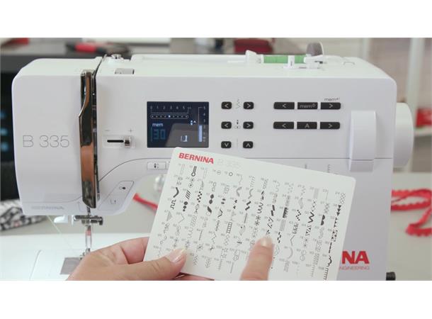 Bernina B335 Symaskin Elektronisk symaskin 