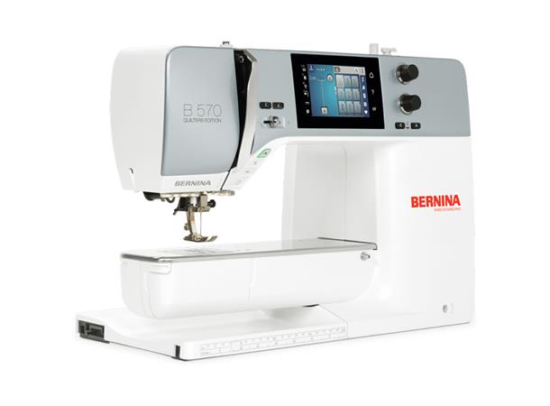 Bernina B570QE VIO Symaskin Medfølger 1/4" fot #97 og BSR fot